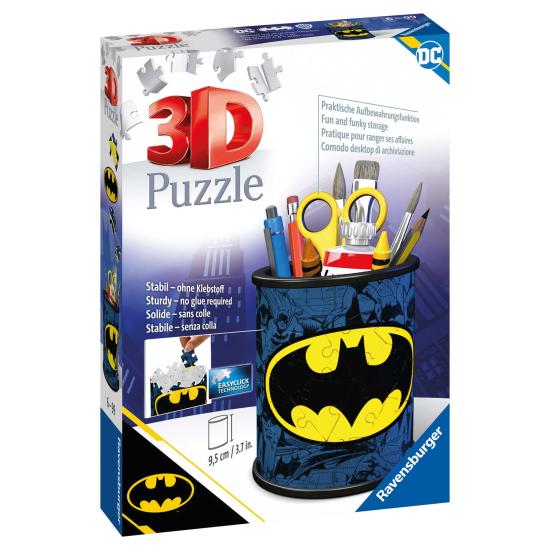 Puzzle de Lápis 3D Ravensburger Batman de 57 peças Puzzle de Lápis 3D Ravensburger Batman de 57 peças