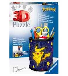 Puzzle de Lápis 3D Ravensburger Pokemon de 57 peças