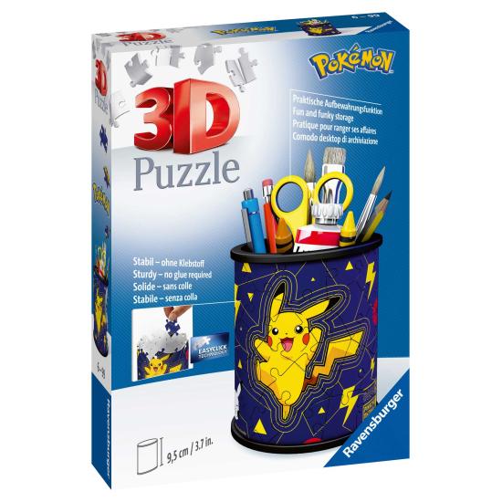 Puzzle de Lápis 3D Ravensburger Pokemon de 57 peças