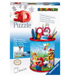 Puzzle de Lápis 3D Ravensburger Super Mario de 57 peças