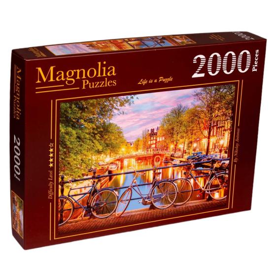 Puzzle Magnolia Amsterdam 2000 Peças