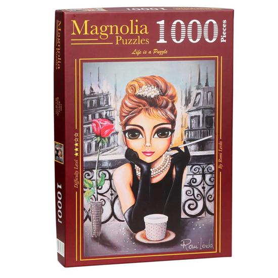 Puzzle Magnolia Audrey de 1000 peças Puzzle Magnolia Audrey de 1000 peças