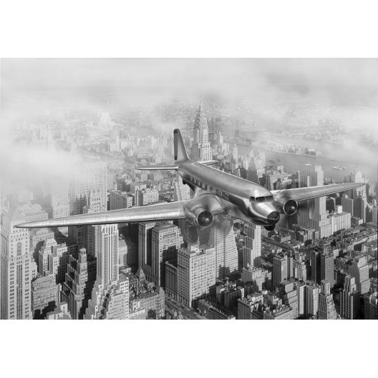 Puzzle Magnolia Puzzle Avião Sobre Nova York 2000 Piece