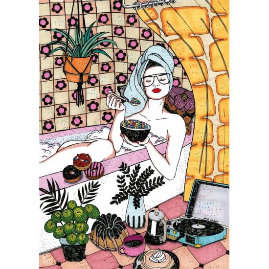 Puzzle Magnolia Banho e Cereais de 1000 peças