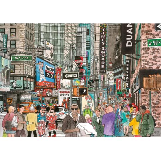 Puzzle Magnolia Broadway de 1000 peças Puzzle Magnolia Broadway de 1000 peças