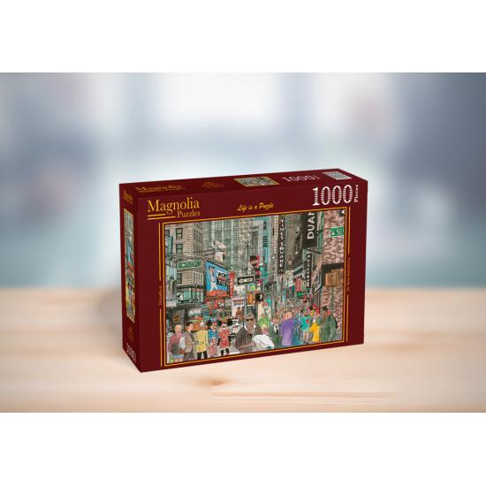 Puzzle Magnolia Broadway de 1000 peças Puzzle Magnolia Broadway de 1000 peças
