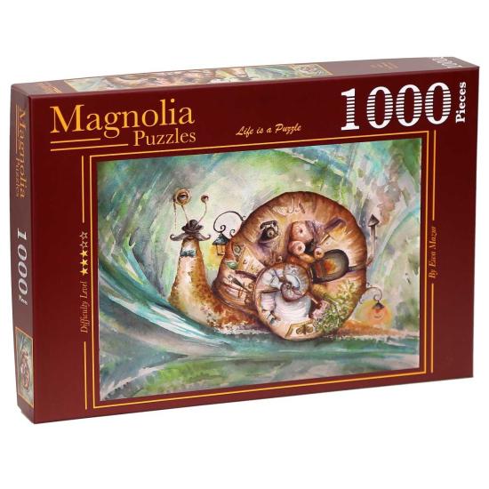 Puzzle Magnolia O Caracol 1000 Peças