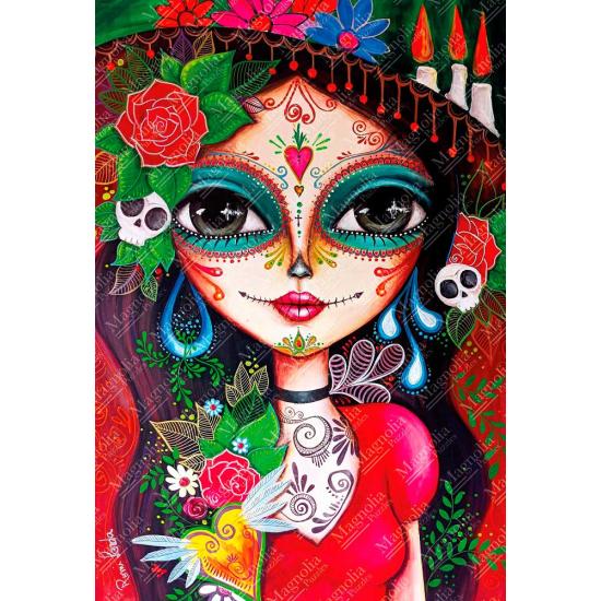 Puzzle Magnolia Catrina 1000 peças