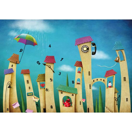 Puzzle Magnolia Dancing Town 1000 Peças