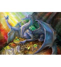 Puzzle Magnolia O Dragão Azul e seu Tesouro MINI 1500 Peças