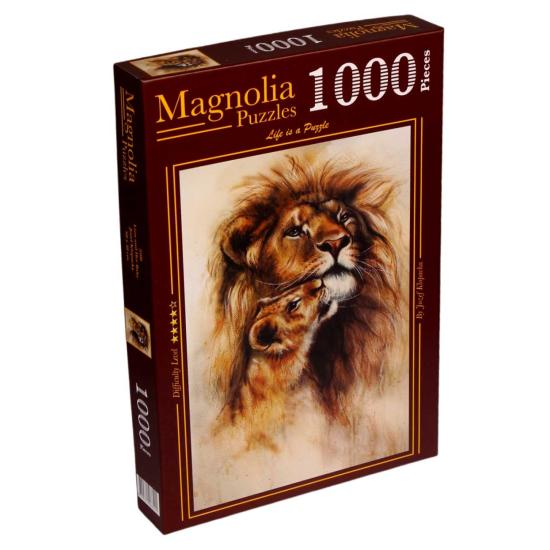 Puzzle Magnolia O Leão e o Bebê 1000 Peças