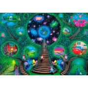 Puzzle Magnolia O Mundo dos Gnomos 1000 peças