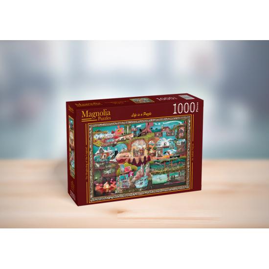 Puzzle Magnolia O Início da Lenda de 1000 peças