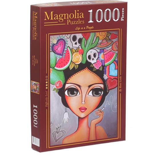Puzzle Magnolia Frida de 1000 peças