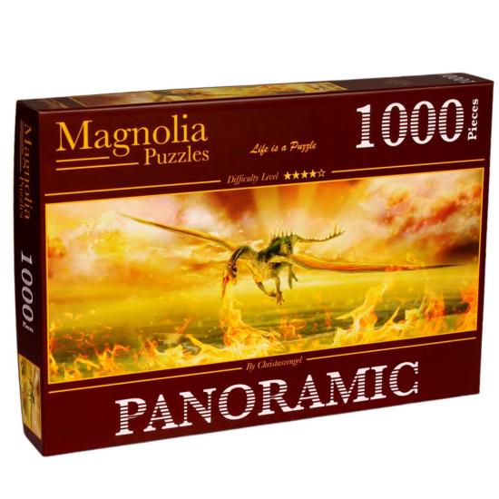 Puzzle Panorâmico Magnolia Dragon Fire 1000 Peças
