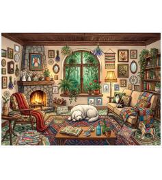 Puzzle Magnolia Quarto Encantador de 1000 peças