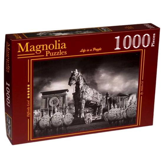 Puzzle Magnolia A Queda de Tróia 1000 Peças
