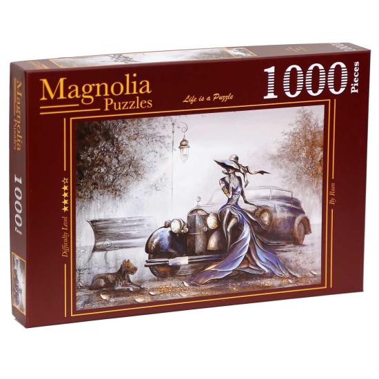 Puzzle Magnolia A Dama de Azul 1000 Peças