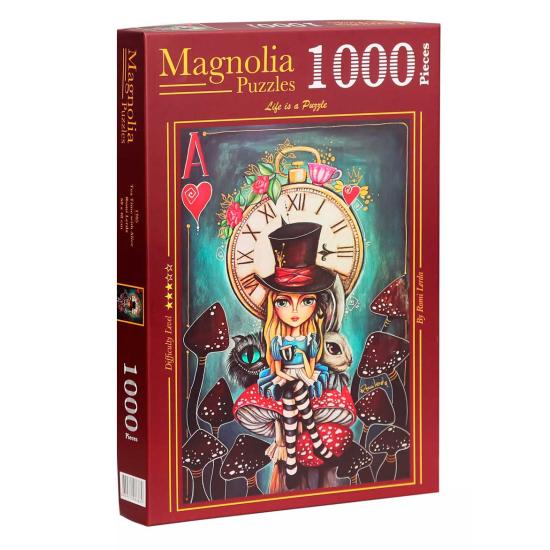 Puzzle Magnolia Hora do chá com Alice de 1000 peças Puzzle Magnolia Hora do chá com Alice de 1000 peças