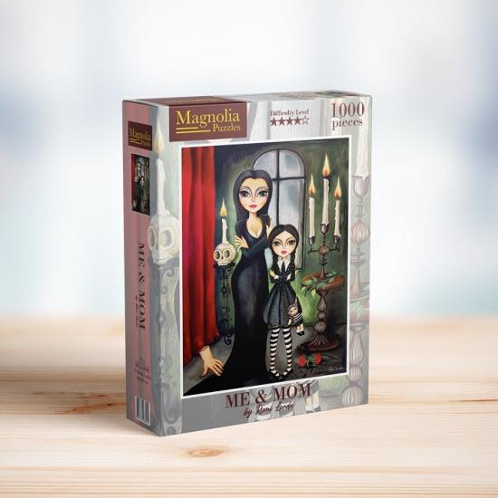 Puzzle Magnolia Mãe e Eude 1000 peças