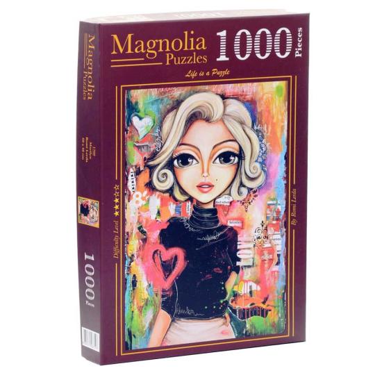 Puzzle Magnolia Marilyn de 1000 peças