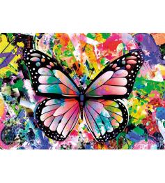 Puzzle Magnolia borboleta colorida de 1000 peças
