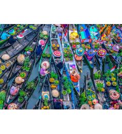 Puzzle Magnolia Floating Market MINI 1500 Peças