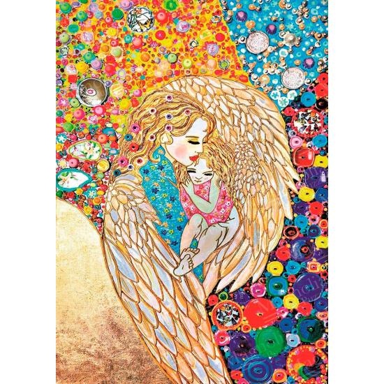 Puzzle Magnolia Anjo E Criança de 1000 peças