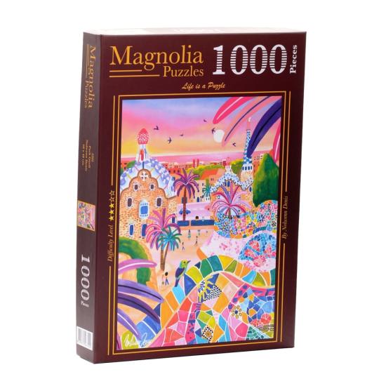 Puzzle Magnolia Parque Güell de 1000 peças Puzzle Magnolia Parque Güell de 1000 peças