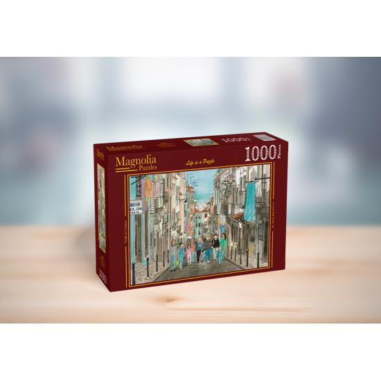 Puzzle Magnolia Passeio em Lisboa de 1000 peças