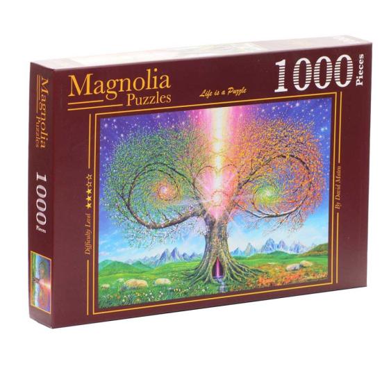 Puzzle Magnolia Árvore do Amor Infinito de 1000 peças