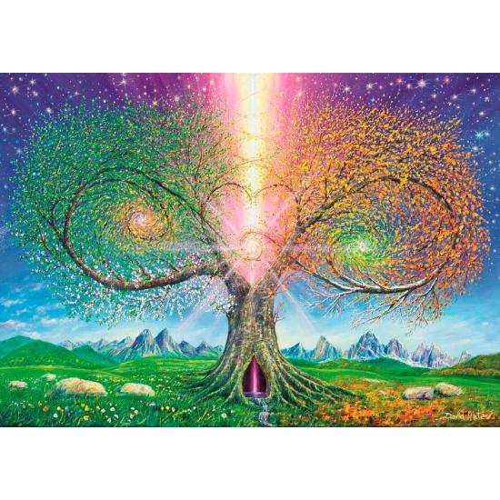 Puzzle Magnolia Árvore do Amor Infinito de 1000 peças