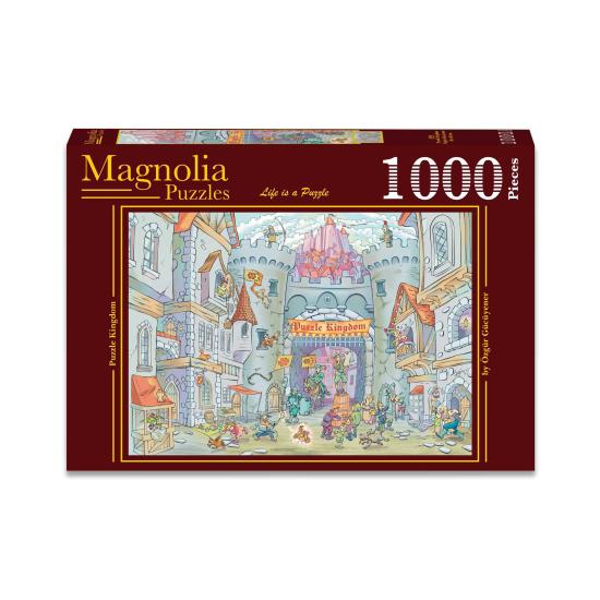 Puzzle Magnolia Reino Dos Puzzles de 1000 peças