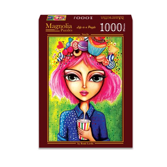 Puzzle Magnolia Snacks de 1000 peças