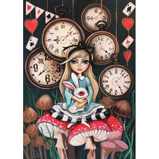 Puzzle Magnolia Hora de Alice de 1000 peças