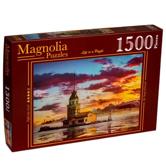Puzzle Magnolia Maidens Tower de 1500 peças