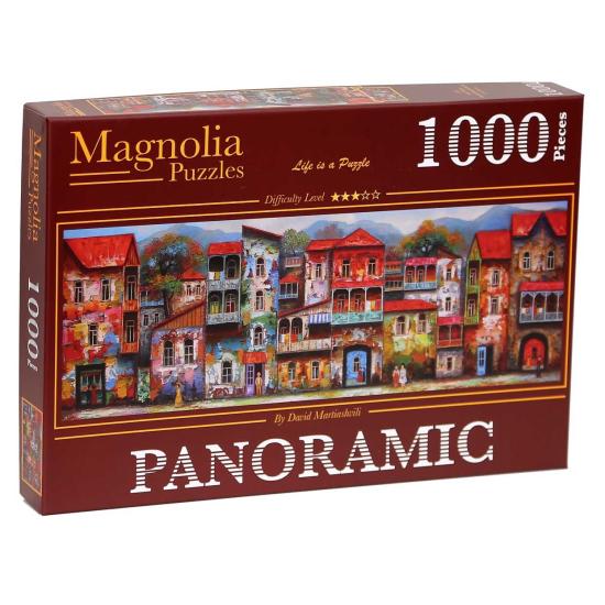 Puzzle Panorâmico Magnolia Old Tbilisi 1000 Peças
