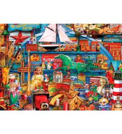 Puzzle de 1.000 peças antigo e colecionável MasterPieces