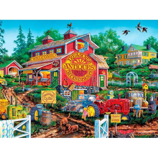 Peças Mestre de Puzzle Velho Celeiro 550 Peças