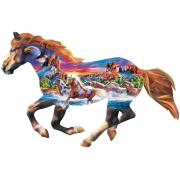 Puzzle de 1.000 peças de cavalo de corrida MasterPieces