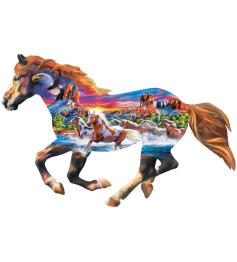 Puzzle de 1.000 peças de cavalo de corrida MasterPieces