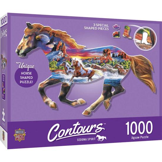Puzzle de 1.000 peças de cavalo de corrida MasterPieces