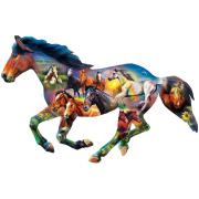 Puzzle de 1.000 peças Cavalo Selvagem MasterPieces