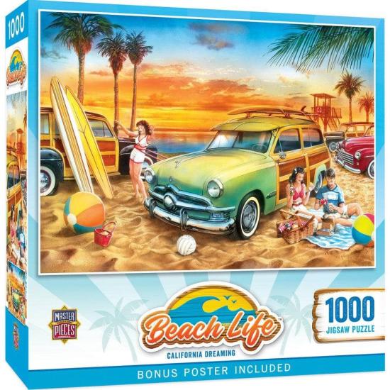 Puzzle MasterPieces California Dreaming de 1000 Peças