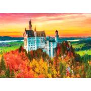 Puzzle MasterPieces Castelo Neuschwanstein no Outono 1000 Pzs