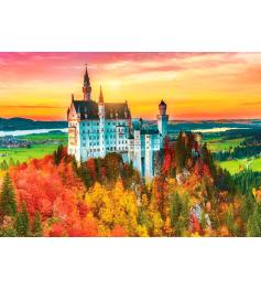 Puzzle MasterPieces Castelo Neuschwanstein no Outono 1000 Pzs