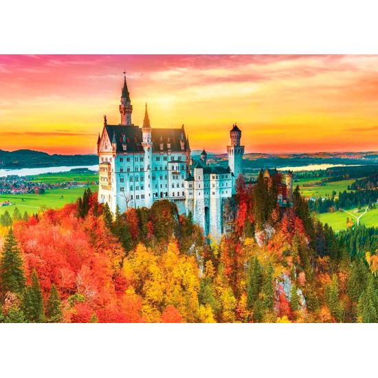 Puzzle MasterPieces Castelo Neuschwanstein no Outono 1000 Pzs