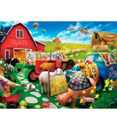 Colchas de campo de peças mestre de Puzzle XXL de 300 peç