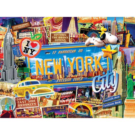 Puzzle Colagem MasterPieces New York 550 peças