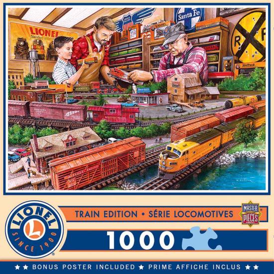 Puzzle MasterPieces Comprando trens de Lionel 1000 Pieces